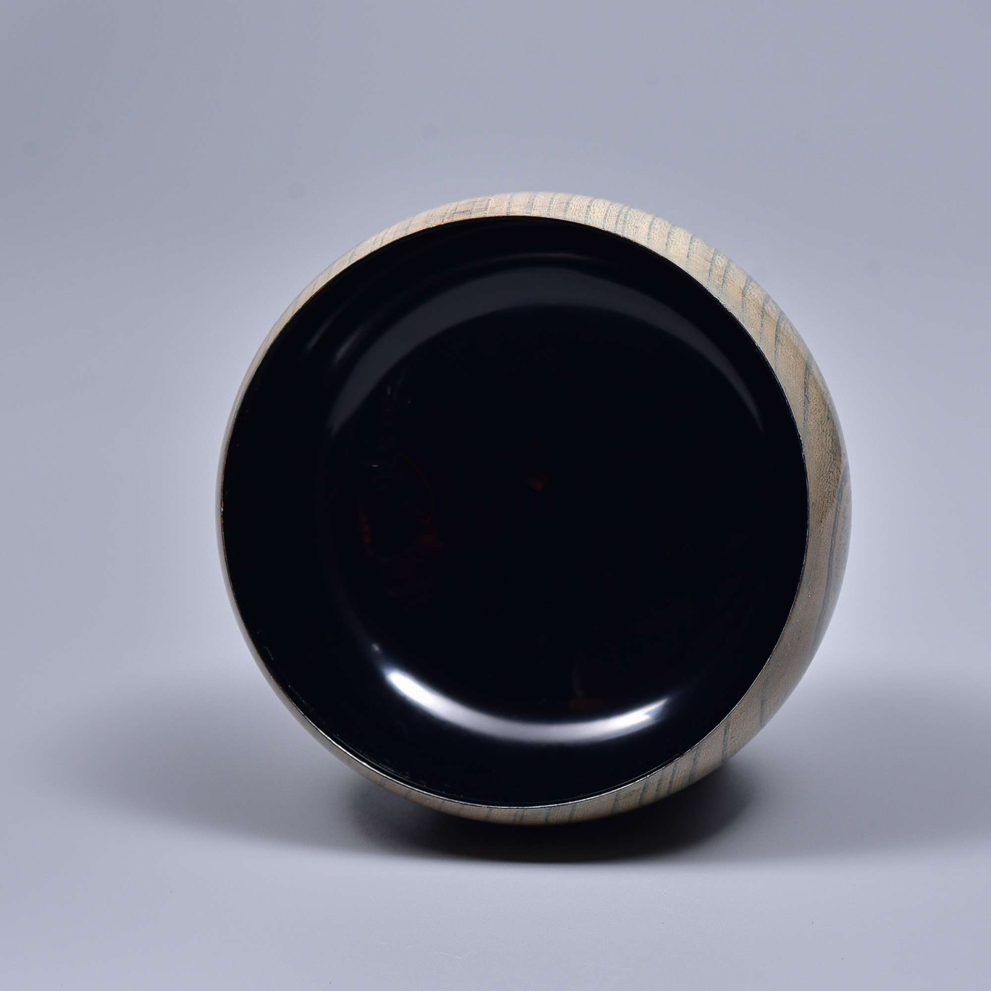 藍漆椀（藍白漆／ウチ黒）